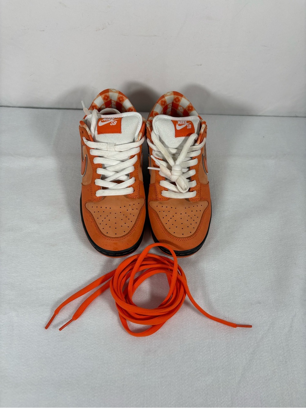 Nike Dunk Low Concepts SB Orange Lobster Shoes Size 6.6 FD8776-800